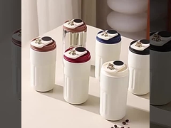 Heat Preservation Electric Hot Water Cup With Touch Screen Button