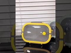 Plastic Bento Lunch Box Double-layer Lunch Box Microwave Safe 1200ml Green