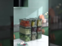 3L Plastic Lunchable Containers Time Keeping ODM Refrigerator Storage Containers