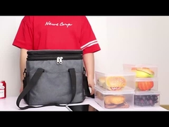 Leakproof Personalized Insulated Lunch Bags With Adjustable Shoulder Strap