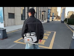 Custom Insulated Lunch Bags Insulated Rectangle 33*25*29cm For Camping