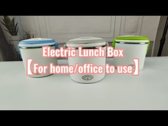 Round Rechargeable Heated Lunch Box 220V Electric Lunch Box 40w