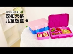 Eco Conscious 4 Compartment Bentgo Lunch Box With Lid Pink