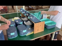 Electric lunch box assembly line packaging