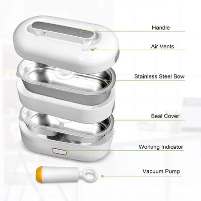 Leak Proof Bento Electric Cooker 1.4 Liters Portable Lunch Cooker