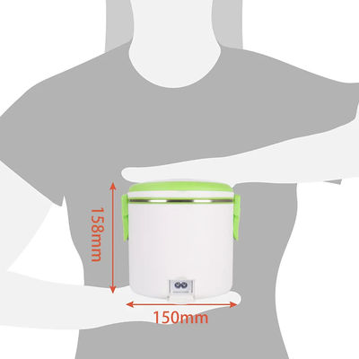 Round Rechargeable Heated Lunch Box 220V Electric Lunch Box 40w
