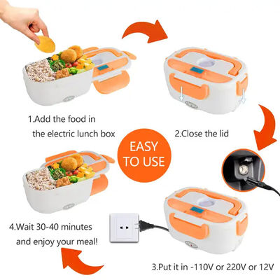 Eco Friendly Electric Lunch Boxes Hot Case Lunch Box Modern Detachable