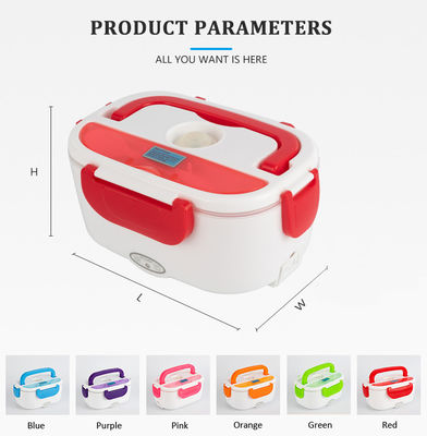 2 In 1 Electric Heated Lunch Box Car Home Portable Food Container