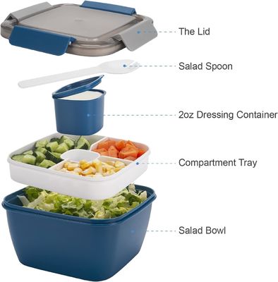 1500ml Salad Lunch Container