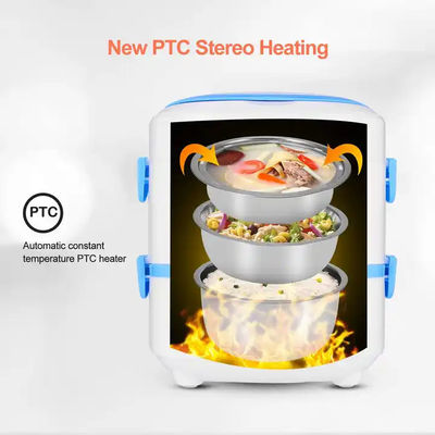 CE Electric Cooker Box 1.5L Double Tier 350W Multifunctional Lunch Box