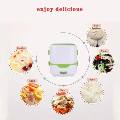 CE Electric Cooker Box 1.5L Double Tier 350W Multifunctional Lunch Box