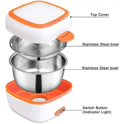 Single Tier Electric Cooker Box Multifunctional OEM Stainless Steel Food Container