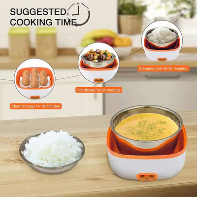 Single Tier Electric Cooker Box Multifunctional OEM Stainless Steel Food Container