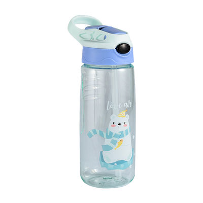 PC Custom Drinking Cups With Straws Leak Proof Lightweight Child Friendly