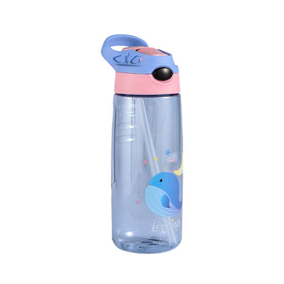 PC Custom Drinking Cups With Straws Leak Proof Lightweight Child Friendly