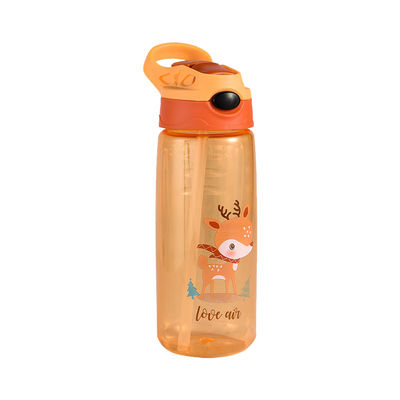 PC Custom Drinking Cups With Straws Leak Proof Lightweight Child Friendly