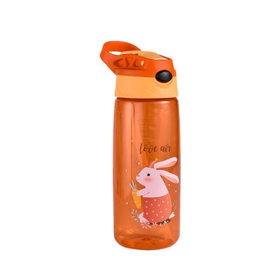 PC Custom Drinking Cups With Straws Leak Proof Lightweight Child Friendly