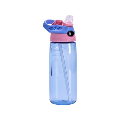 PC Custom Drinking Cups With Straws Leak Proof Lightweight Child Friendly