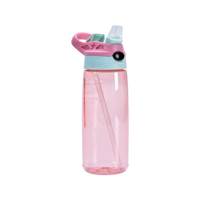 PC Custom Drinking Cups With Straws Leak Proof Lightweight Child Friendly