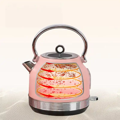 304 Stainless Steel 1.7 Liter Electric Tea Kettle 240V With Dry Boil Protection
