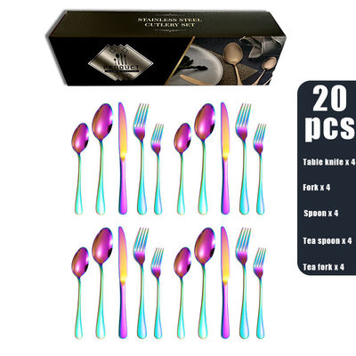 30 Pieces Gold Silverware Set Glossy Gold Metal Forks For Family Gatherings