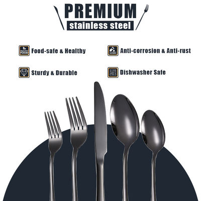 30 Pieces Gold Silverware Set Glossy Gold Metal Forks For Family Gatherings