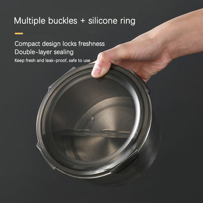 Reusable Metal Freezer Containers Food Storage Custom With Lids Round