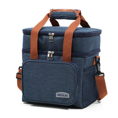 PEVA Portable Insulated Lunch Box Thermal Insulation For Warm Cold Food
