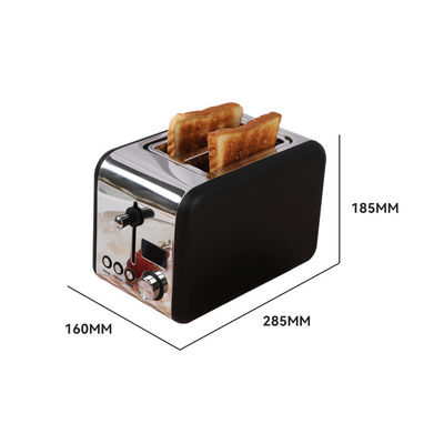 4 Slice Kitchen Aid Toaster Anti Dry Burning Rectangle 304 Stainless Steel