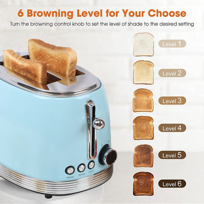 Anti Dry Retro Blue Kitchen Aid Toaster Automatic Kitchenaid Two Slice Toaster