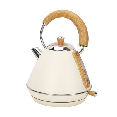 Retro Stainless Steel Electric Tea Kettle 1L Hot Water Kettle 1500W
