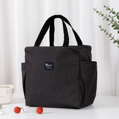 Cationic Custom Insulated Lunch Bags Double Layer Leak Proof Lunch Bag