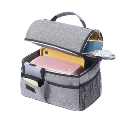 Aluminum Foil Custom Insulated Lunch Bags Leak Proof Square Lunch Bag