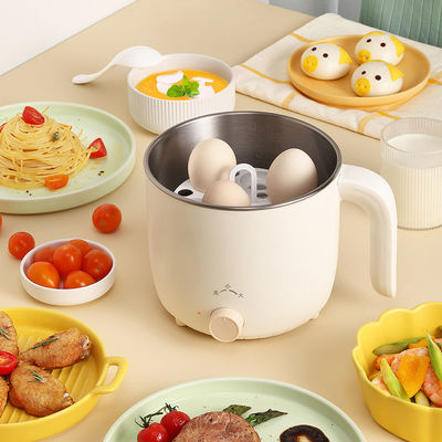 304 Stainless Steel Electric Hot Pot Cooker Capacity 1.5L Even Heat 600W