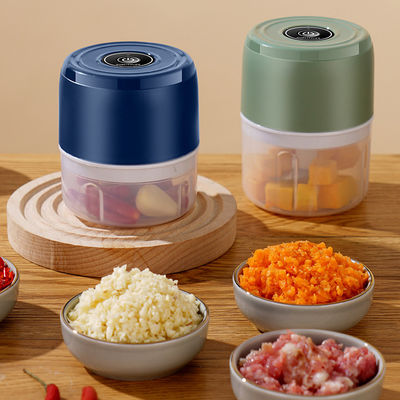 Plastic Electric Garlic Crusher Wireless Mini Capacity 100ml