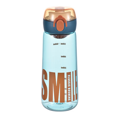 Sustainable Plastic Straw Cup 660ml Outdoor Portable Water Bottles Leak Proof