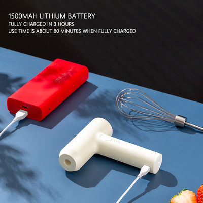 Pp USB Portable Electric Mixer 18000 RPM Stainless Steel Kitchen Mixer