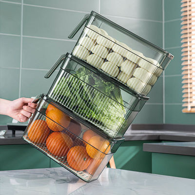 3L Plastic Lunchable Containers Time Keeping ODM Refrigerator Storage Containers