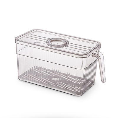 3L Plastic Lunchable Containers Time Keeping ODM Refrigerator Storage Containers