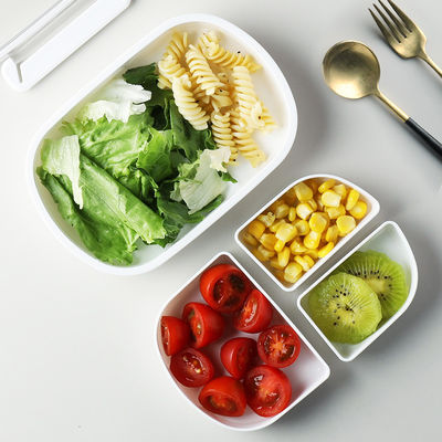 350ml Plastic Lunch Containers OEM Lunch Pack Containers For Meal Prep