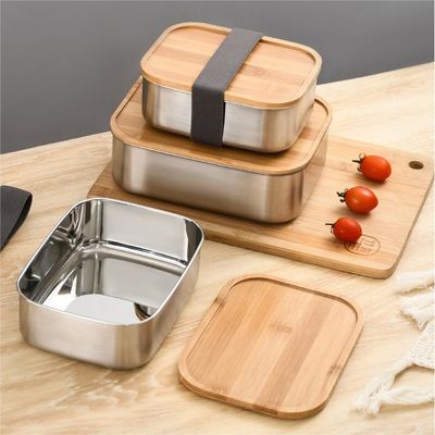 1500ml Stainless Steel Insulated Bento Box Container For Food Preservation