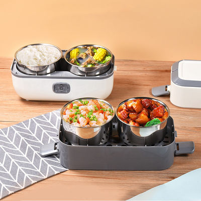 Double Layer Mini Cooker Portable Lunch Box 2 Liters Leak Proof