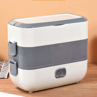 Double Layer Mini Cooker Portable Lunch Box 2 Liters Leak Proof