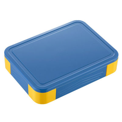 Food-Safe Plastic Bento Lunch Box With 5 Compartments And Cutlery For Kids And Adults