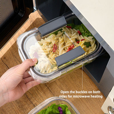 BPA Free Food Storage Containers With Lids, Airtight, For Lunch, Meal Prep, And Leftovers