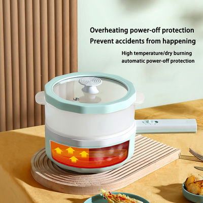 Long Handle Multifunctional Electric Hot Pot Kitchen Utensil Integrated Electric Hot Pot