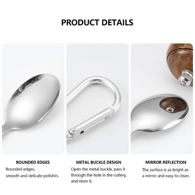 Lightweight And Durable Stainless Steel Cutlery Set For Outdoor Dining