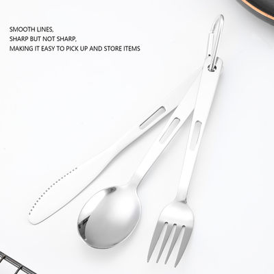 Lightweight And Durable Stainless Steel Cutlery Set For Outdoor Dining