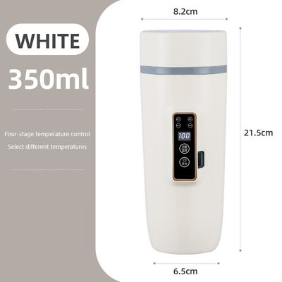Portable Water Cup 12V/24V Smart Display For Cars Truck Stainless Steel 350ml