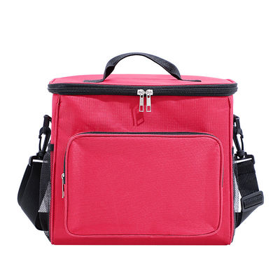 Custom Insulated Lunch Bags 10.5L Leakproof Freezable Cooler Bag With Adjustable Shoulder Strap For Kids / Adults Black